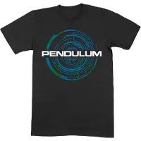 Ginza.se Pendulum: Unisex T-Shirt/Colour Logo (Black) (X-Large)