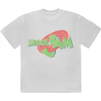 Ginza.se Space Jam: Unisex T-Shirt/Retro Logo (White) (Large)