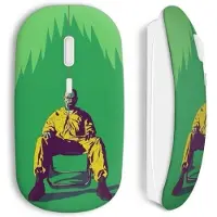 CAPACHEAP Souris Sans Fil walter white breaking bad heisenberg