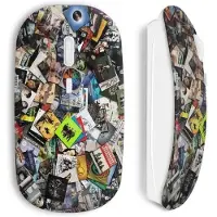 MANIACASE Souris Sans Fil Rock Music Cds