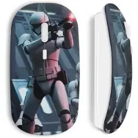 CAPACHEAP Souris Sans Fil Stormtrooper Star Wars Graphic