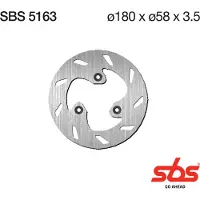 SBS Round 5163 Bromsskiva