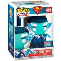Funko POP! Dc Comics Superman Blå Exklusiv Figur