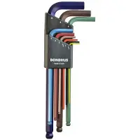 Bondhus Colorguard Insexnyckelsats 1.5-10 Mm 9 Bitar