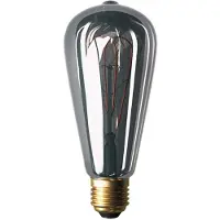 Creative Cables Dl700181 Edison St64 Double Loop E27 5w 150 Lumens 2000k Led-lampa Med Glödtråd