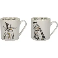 V And A Alice I Underlandet Hans &amp; Hennes Mugg 350ml 2 Enheter