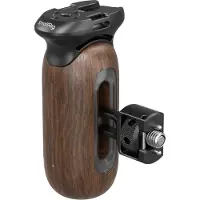 SmallRig 5238, Kamerahandtag, Svart, Brun, Gjuten aluminium, Trä, 15 kg, 1/4, 3/8, 86,3 mm