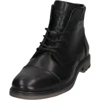 Bugatti Boots med snörning svart