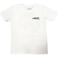 Ginza.se Gorillaz: Unisex T-Shirt/Song Machine Brush Logo (White) (Back Print) (XX-Large)