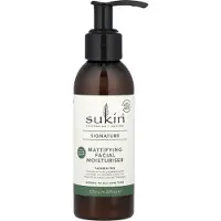 Sukin Signature, Mattifying Facial Moisturizer, Normal to Oily Skin Types, 125 Ml (4.23 Fl Oz)
