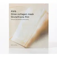 Abib [] Glow Collagen Mask Glutathione Film 38g*4EA 1EA white