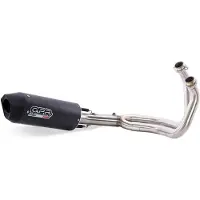Gpr Exclusive Furore Nero Yamaha Tracer 7 Gt 20-24 Typgodkänt Komplett Avgassystem
