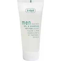 Ziaja Gel douche et shampooing pour homme - ZIAJA - Vetiver - 200 ml
