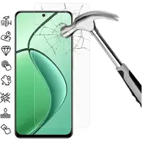 Mtp Products Realme 12x Härdat Glas Skärmskydd - 9H, 0.3mm - Case Friendly - Klar