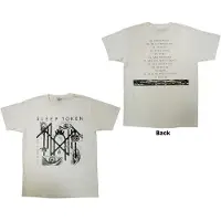 Ginza.se Sleep Token: Unisex T-Shirt/Eyes (Natural) (Small)