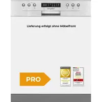 Exquisit 4016572410815 - Diskmaskin - Rostfritt stål