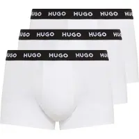 HUGO Boxershorts röd / svart / vit