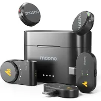 MAONO trådlös mikrofon Wave T5 Combo
