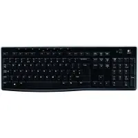 Logitech Wireless Keyboard K270 - Tangentbord - trådlös - 2.4 GHz - Nordisk