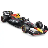 Bburago RedBull F1 RB19 1:18 Pérez 23, Modellsportbil, Förmonterad, 1:18, RedBull F1 RB19, Alla, Metall, Plast