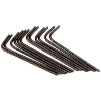 Fender Hex/Allen Saddle Höjdjusteringsnyckel, .050 Kort Arm, 12-Pack
