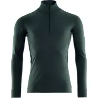 Aclima WarmWool Mock Neck with Zip Man Green Gables