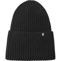 Reima Mössa - Stickad - Hattara - Svart - - 56-58 cm - Mössa