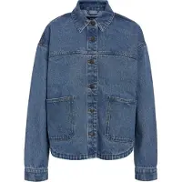 Noisy May Övergångsjacka 'NMKETTIE' blå denim