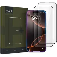 Hofi Glass Hofi SZKLO HARTOWANE PRO+ 2-pack för iPhone 16 PRO black