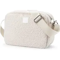 Elodie details Skötväska - Crossbody - Vit/Bouclé - - One Size - Skötväska