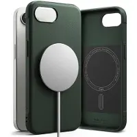 Ringke iPhone 16e/17e Liquid Silicone MagSafe Skal - Mörk grön