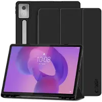 Tech-Protect Lenovo Idea Tab Pro SmartCase Pen Tri-Fold Folio Fodral - Svart