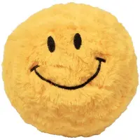 COOCKOO Giggly Gary smiley av plysch med boll och ljud hundleksak