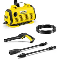 Kärcher Högtryckstvätt Karcher K 3 Horisontell Plus - Tryck 120 bar - Flöde 380 l/h - Stabil horisontell position