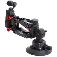 INF DJI OSMO Pocket 3 Stötdämpande stabilisator / bilfäste med sugkopp