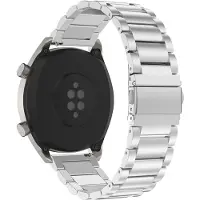 INF Klockarmband i Rostfritt Stål för 20 mm/42 mm Huawei Watch GT4 45 mm/Watch 4 Pro Silver