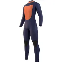 Mystic Star Fullsuit 3/2 Mm Långärmad Våtdräkt I Neopren Med Dragkedja På Ryggen