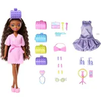 Barbie Dream Besties Brooklyn docka + stylingtillbehör (JGG39)