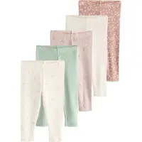 Next Leggings pastellgrön / rosa / gammalrosa / vit