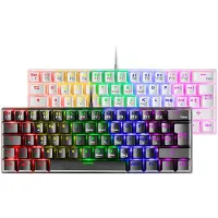 Mars Gaming Mk60 Switch Blue Mekaniskt Spelande Tangentbord Italienska