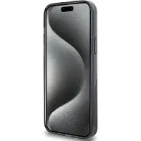 Karl Lagerfeld Ringställ Karl Head MagSafe-fodral för iPhone 15 Plus / 14 Plus - Svart