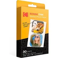 Kodak Utstansad Klistermärke 2x3 Fotopapper 30 Enheter