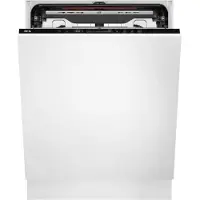 AEG Fse76727p Integrerad Diskmaskin Med Tredje Hylla 14 Antal Platsinställningar