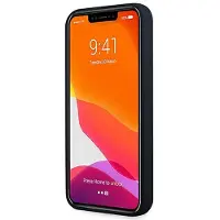 BMW Silikonfodral med signatur för iPhone 13 mini - marinblå