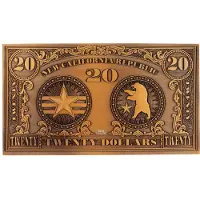 Fanattik Fallout New Vegas Ncr 20-dollarssedelfigur