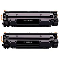Generico Hp Ce285a/ce278a/cb435a/cb436a-85a/78a/35a/36a Kompatibel Toner 2 Enheter