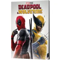SEMIC Varg Deadpool Friends Förundran Träväggskonst & 02 Bästa Affischer 35x50 Cm