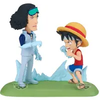 Banpresto One Piece Världen Samlarobjekt Logghistorier Monkey.d.luffy Vs Kuzan-figur 9 Cm