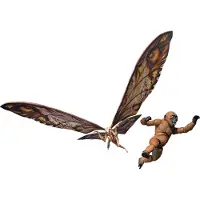 Tamashii Nations Godzilla X Kong: Det Nya Imperiet S.hmonster Arts Actionfigurer 2 Pack Suko & Mothra Actionfigur