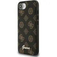 GUESS Peony Script Logo MagSafe iPhone 16e Fodral Svart